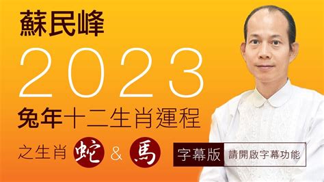 蘇民峰2023年生肖運程|【蘇民峰2023兔年生肖運程】肖虎正月宜外遊散心 師傅教風水布。